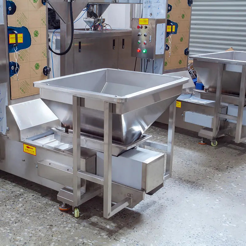 Automatic Coffee Beans Horizontal Premade Pouch Packing Machine Line with Dual 10-Head Weighers