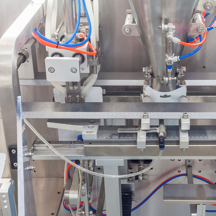 Granule Bagging Cartoning Palletising System | Automatic Horizontal Pouch Packing System