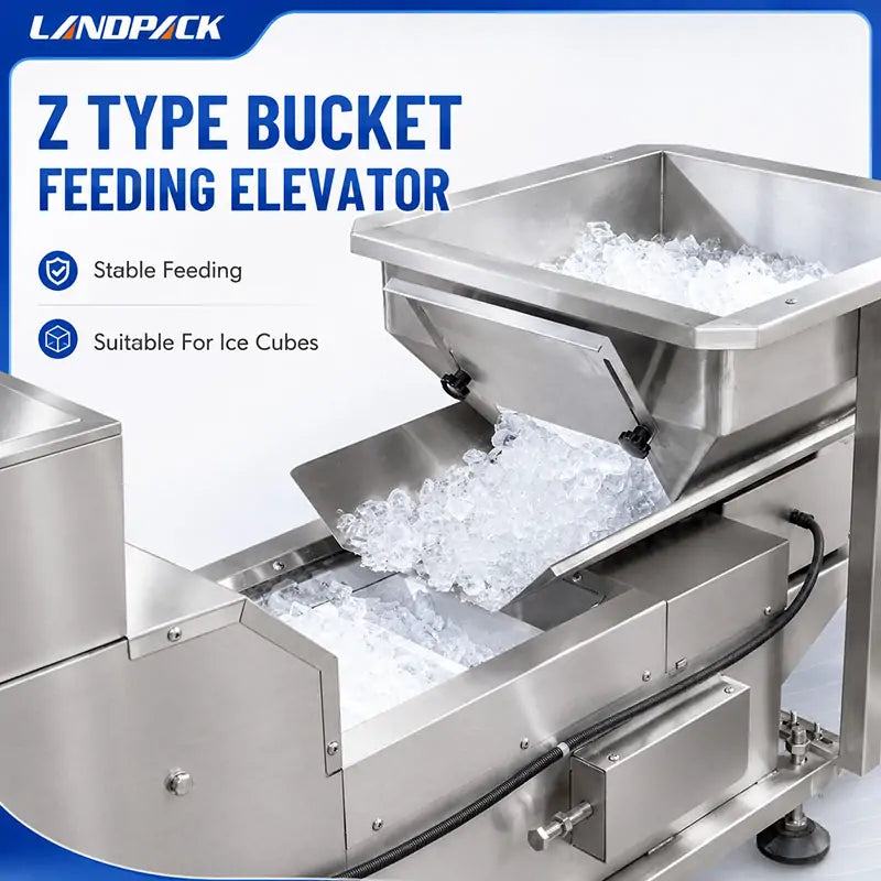 Automatic Ice Cube Vertical Weighing and Pouch Packing Machine