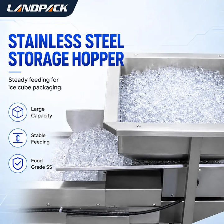 Automatic Ice Cube and Tube Ice VFFS Pouch Packing Machine