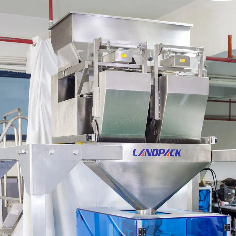 Automatic 5-15kg Pet Food M Shape Pouch Mini Doypack Packing Machine