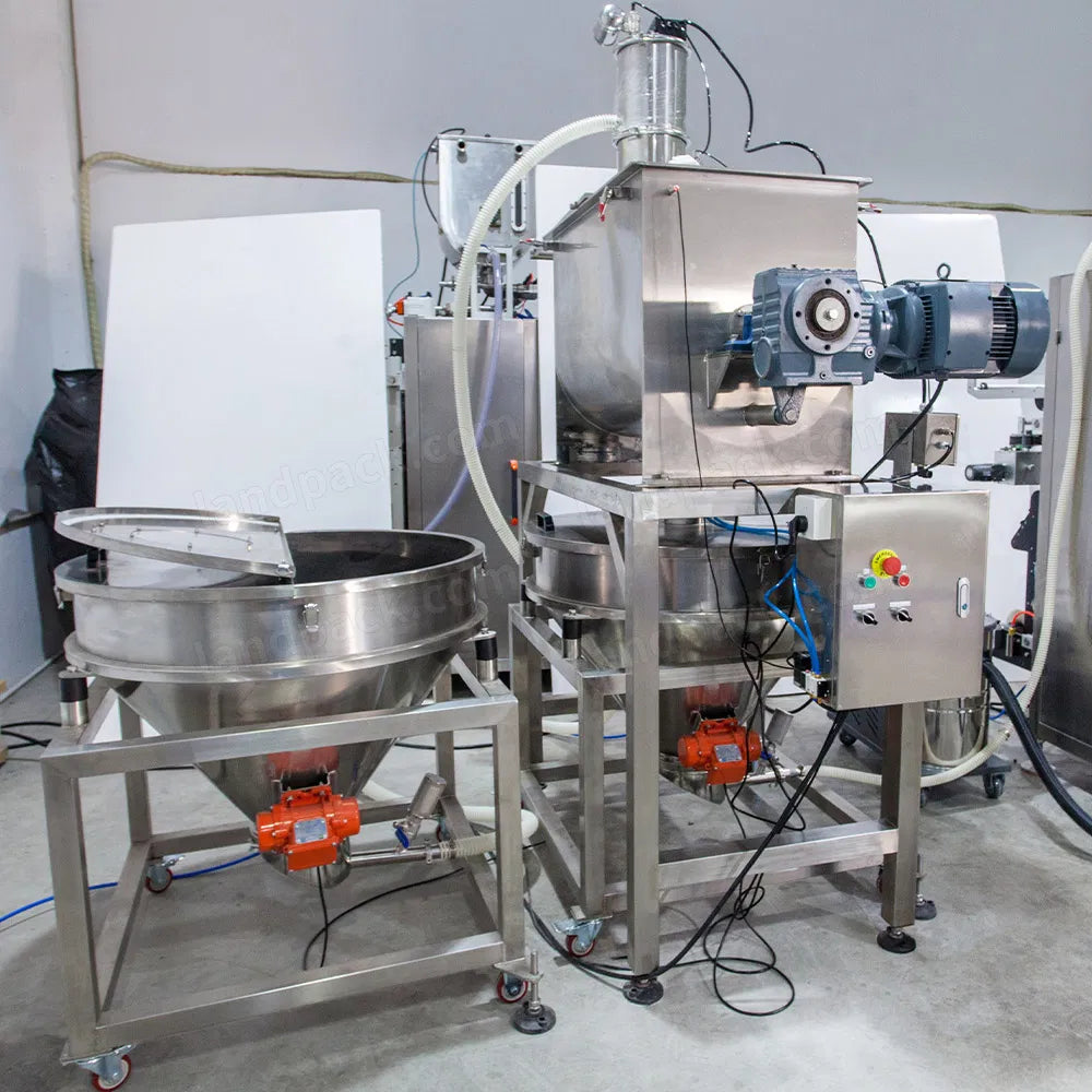 Automatic 4 Lanes Pharma Medical Powder Stick Pack Packing Machine Line