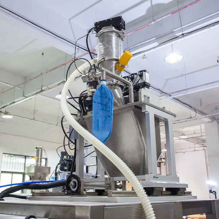 Automatic 4 Lanes Pharma Medical Powder Stick Pack Packing Machine Line