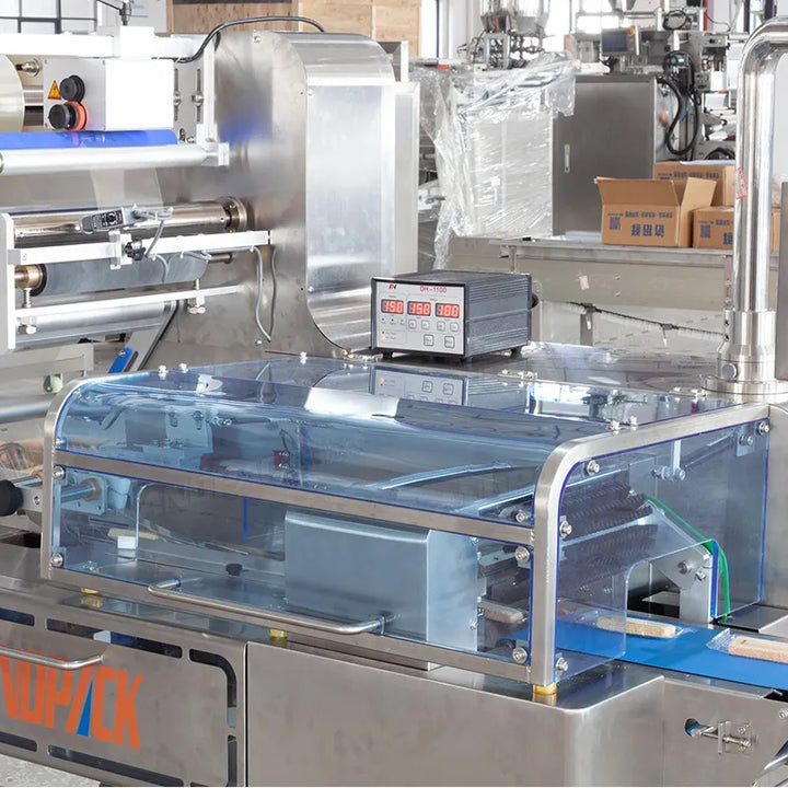 High Speed Wafer Biscuit Packing Machine Bakery Packaging Machine