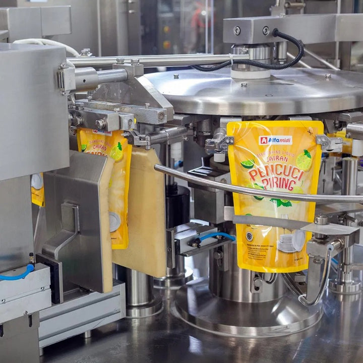 Fully Automatic Shampoo Rotary Premade Doypack Spout Pouch Filling Packing Machine