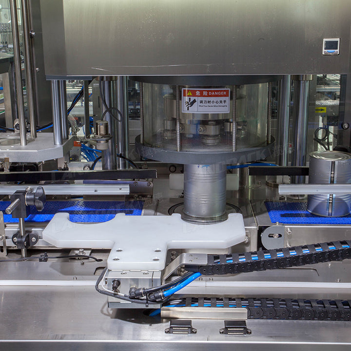 Automatic Coffee Protein Powders Can Packaging Production Line Milk Powder Can Filling Machine