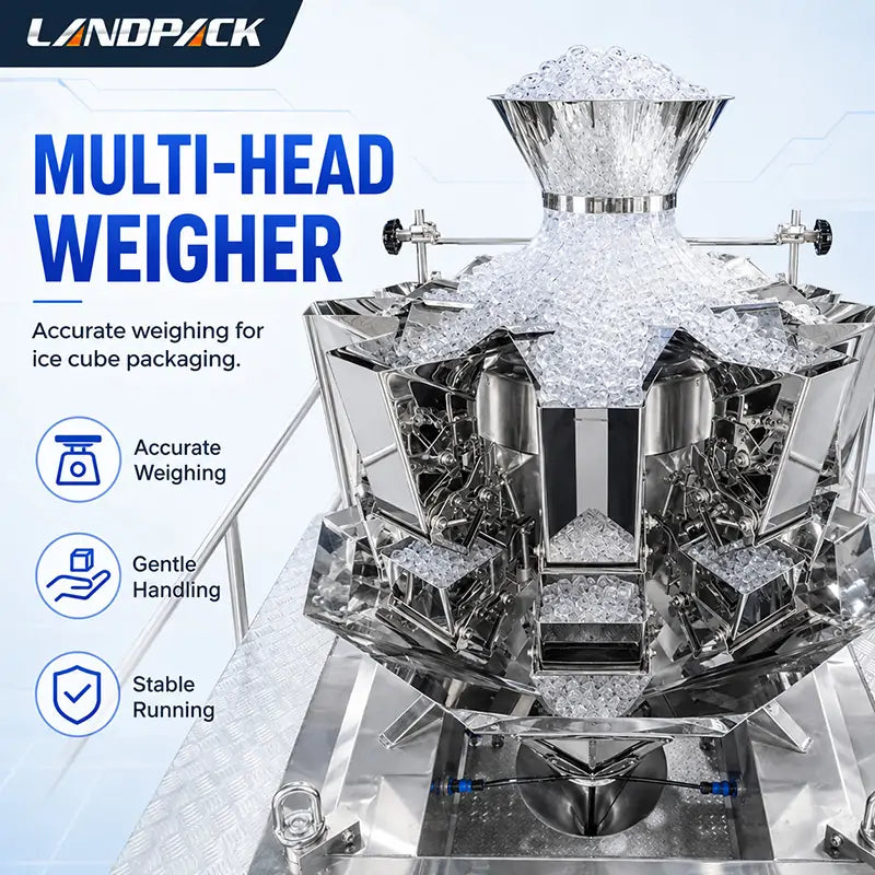 Automatic Ice Cube and Tube Ice VFFS Pouch Packing Machine