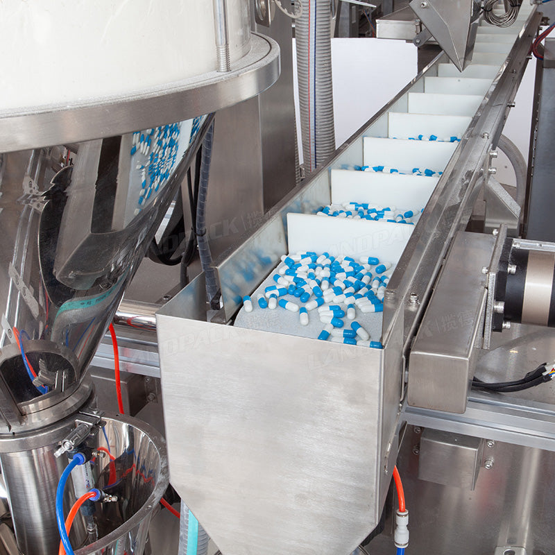 Pharma Packaging machine | Horizontal Pouch Packing Machine For Stand up M Shape Pouch