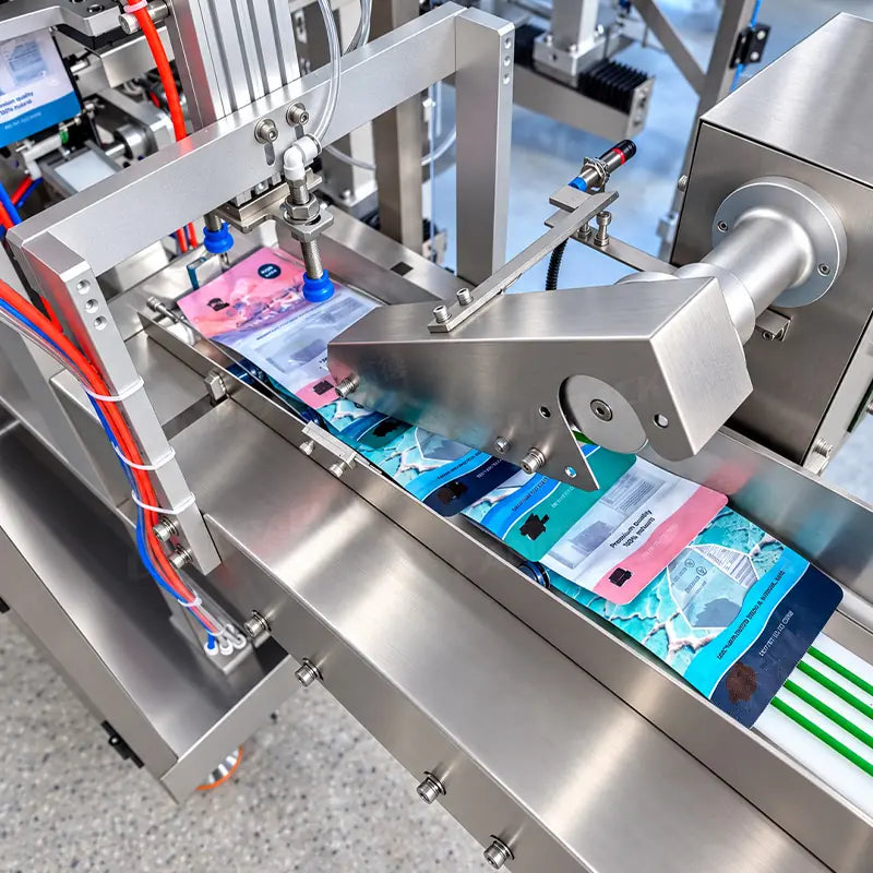 Automatic Salt Filling Machine for Premade Spout Pouches with Linear Weigher