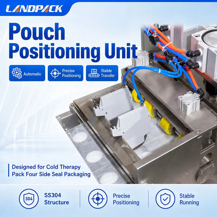 Automatic Ice Pack Four-Side Seal Bag Flow Wrapping Machine