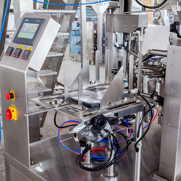 Automatic Rotary Pouch Packing Machine For Premade Pouch Packaging