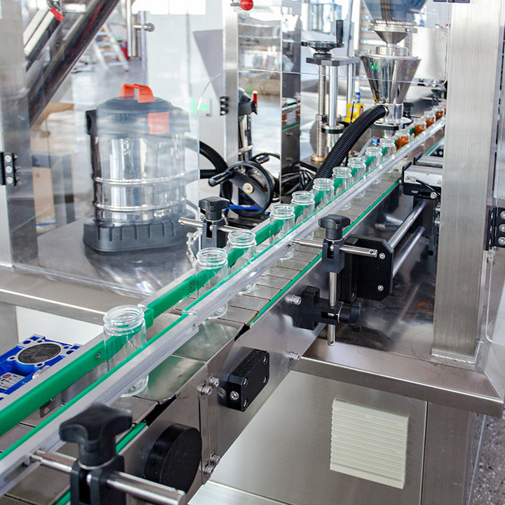 Spice Filling Machine | Powder Bottle Filling Capping and Labeling Line