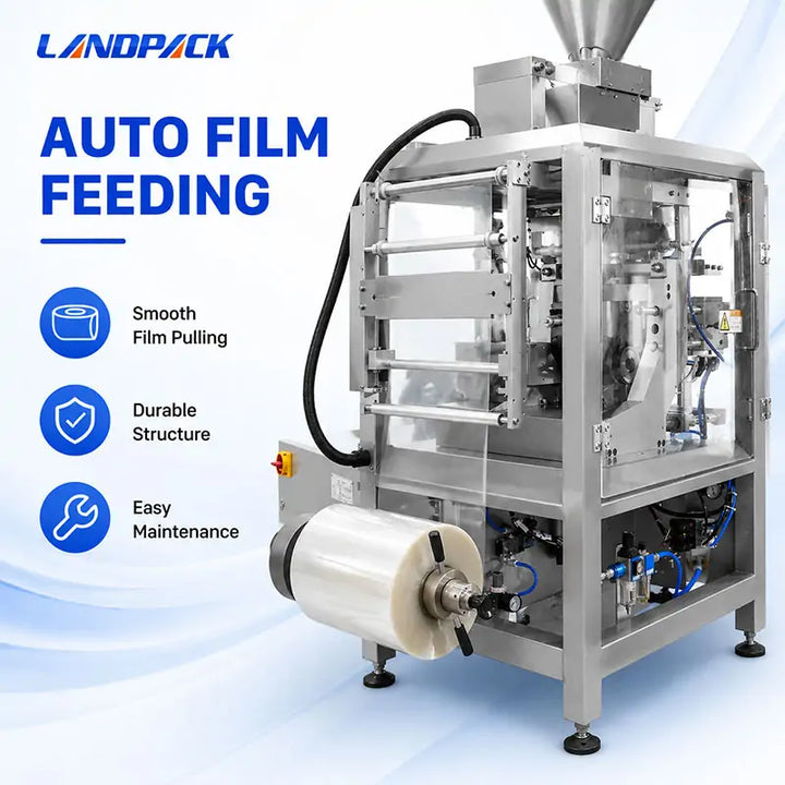 High-Speed Automatic Coffee Bean VFFS Packing Machine with Measuring Cup