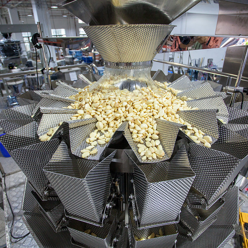 Automatic Garlic / Frozen Food Premade Bag Packaging Machine