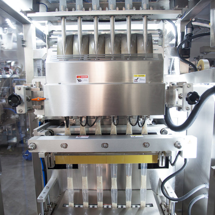 Automatic 6 Lane Desiccant Stick Bags Filling And Packing Machine