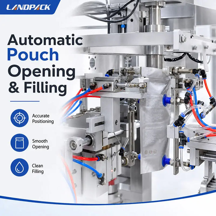 Automatic Coffee Powder Mini Doypack Filling and Sealing Packing Machine