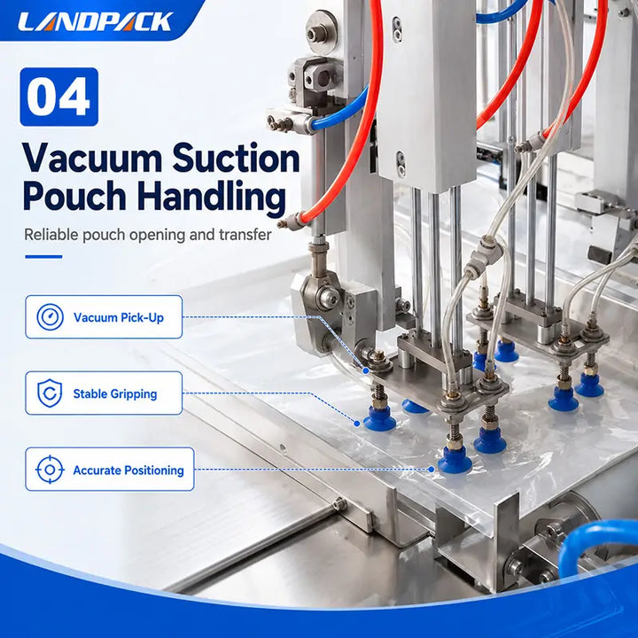 Automatic Mini Doypack Packaging Machine Premade Pouch Vacuum Filling Sealing Machine for Dried Chili