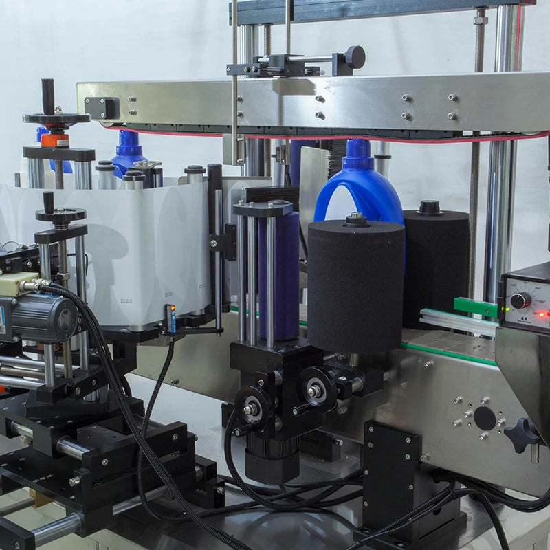 Automatic Dish Wash Detergent Liquid Filling Capping Labeling Line With Bottle Unscrambler