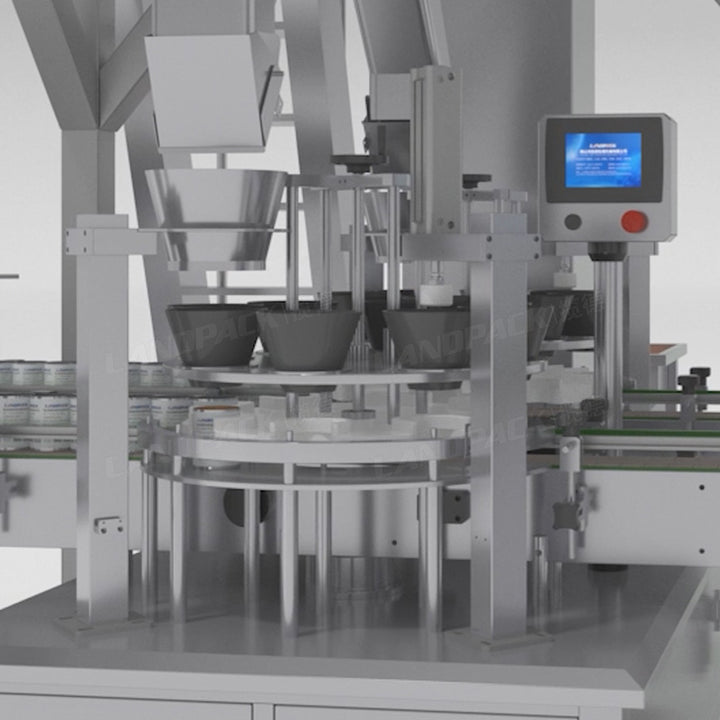 Pickled Cans Filling Machine | Automatic Fruit Cans Filling Seaming Coding Line