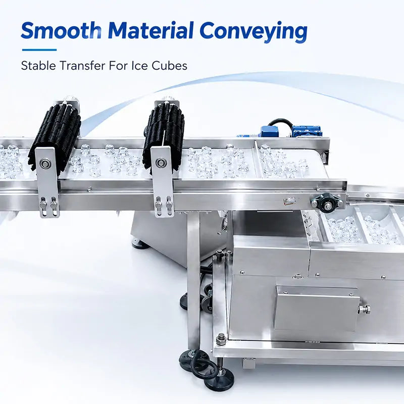 Automatic Ice Cube Filling and Sealing Machine Inclined Packing Machine