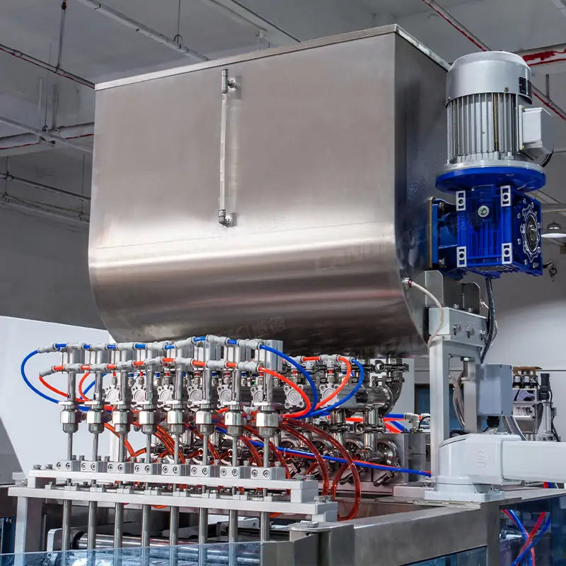 Automatic 8-Lane Liquid Stick Filling Machine Jelly Ice Lolly Packing Machine