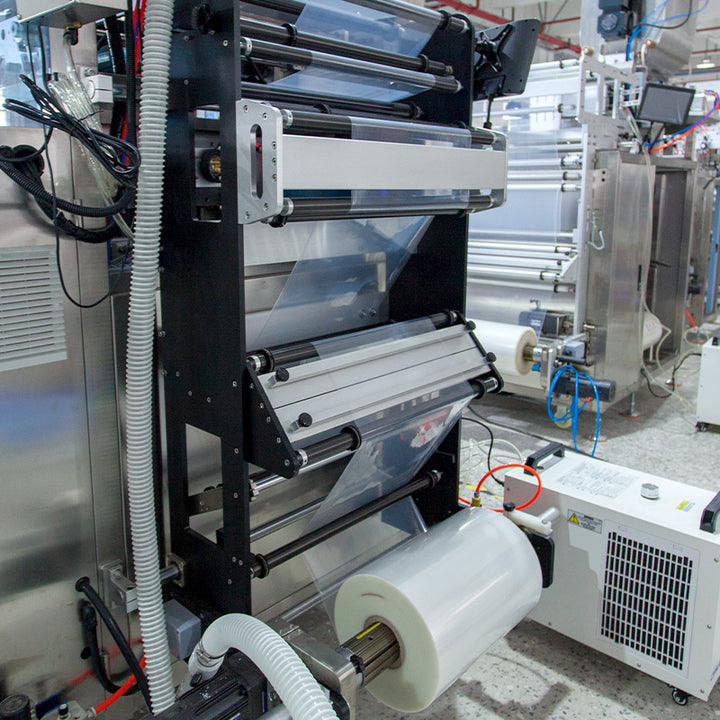 Máquina de envasado en barra de polvo multicanal para polvo farmacéutico/leche en polvo/café en polvo