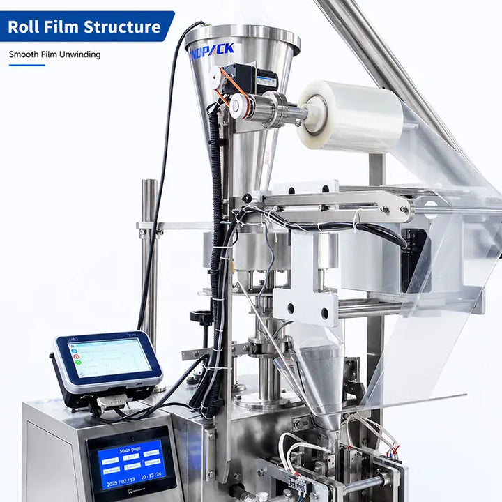 Automatic Spice Powder Vertical Four-Side Seal Sachet Packing Machine