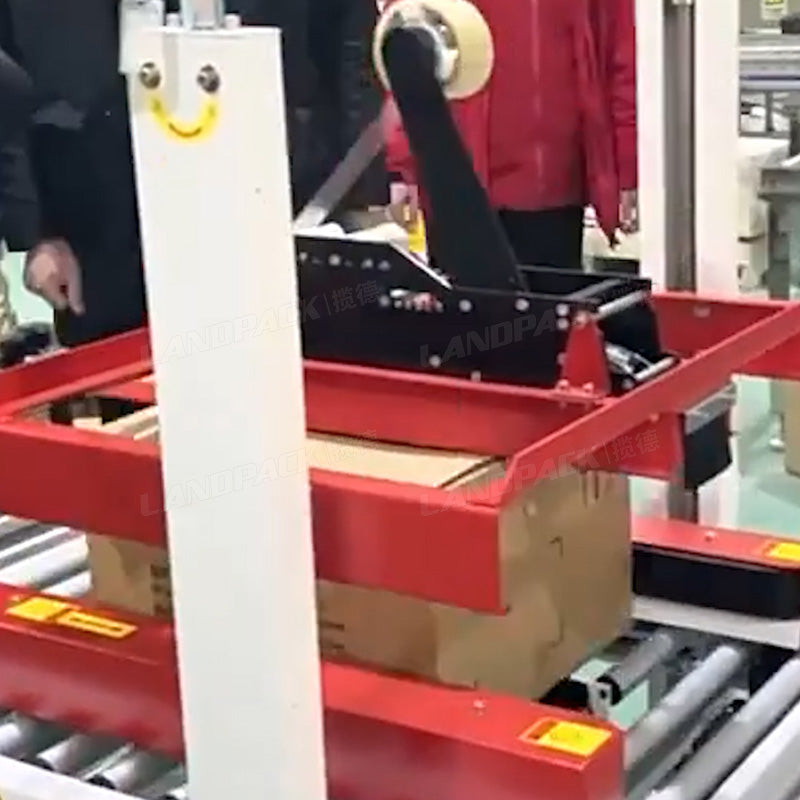 Fully Automatic Carton Case Packing System With Heat Shrinking Machine