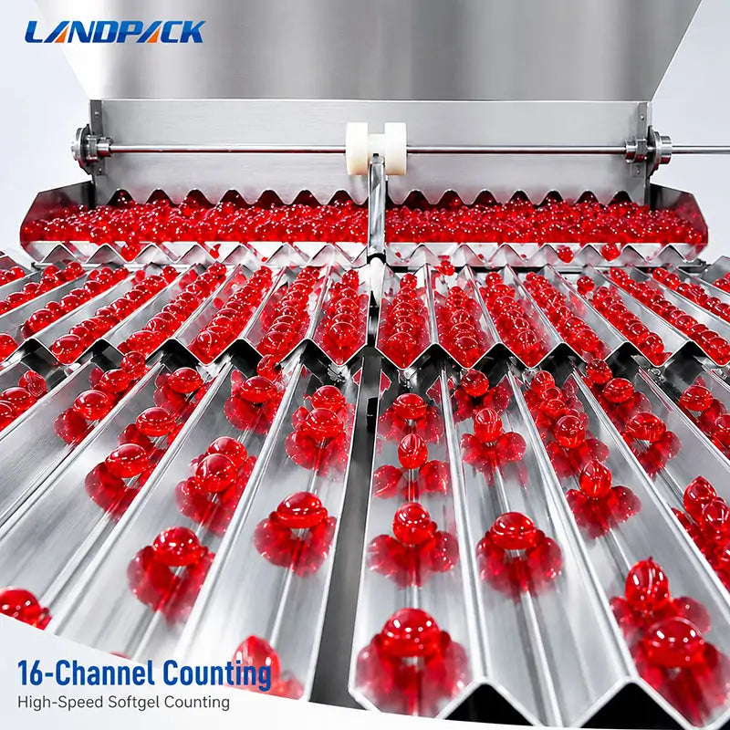Automatic Pharmaceutical Tablet Pill Capsule Counting Bottle Filling Capping Packaging Line