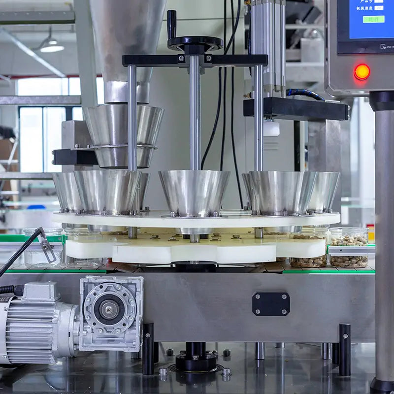 Automatic Coffee Bean Can Filling Seaming Capping and Labeling Line