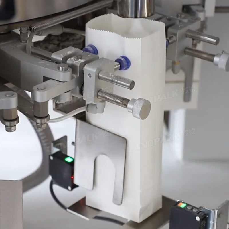 Automatic Flour Powder Premade Block Bottom Pouch Packing Shrinking Machine