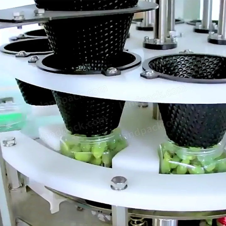 Multifunction Pickled Garlic Canned Filling Bottle Capping Sealing Labeling Machine