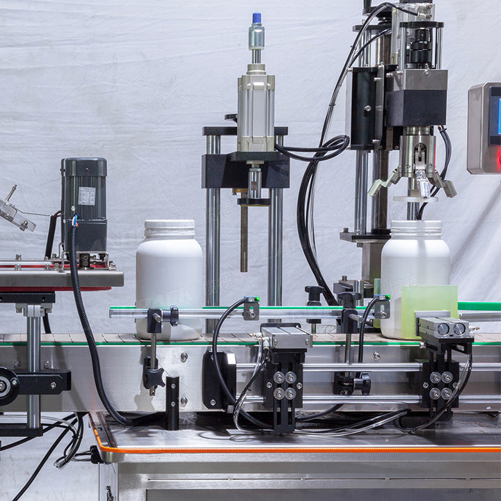 Automatic Milk Powder Bottle Filling Machine Line Protein Powder Filling Production Line