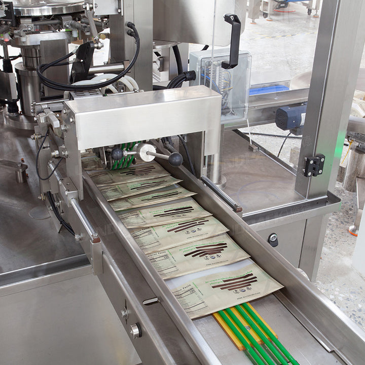 Automatic Rotary Stand Up Pouch Doypack Granule Packing Machine