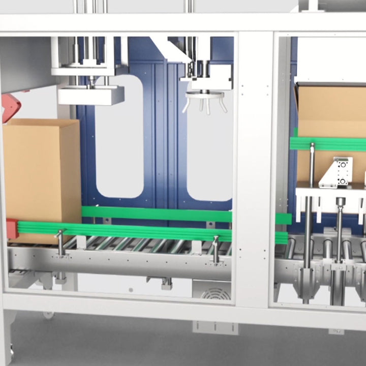 Automated Intelligent Powder Weighing Packaging Cartoning System
