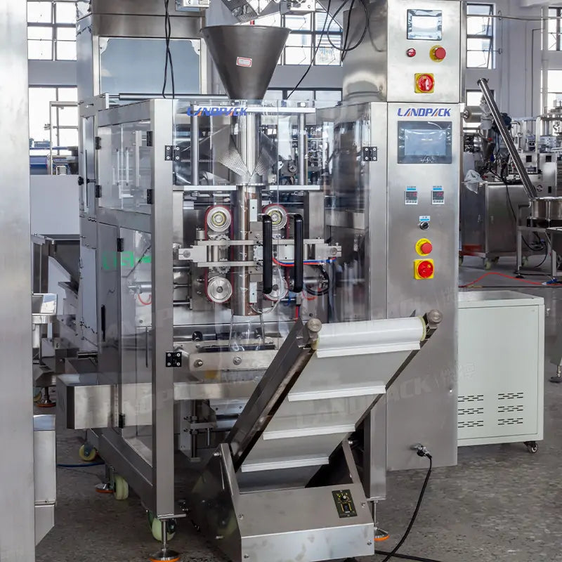 Automatic Roasted Coffee Bean VFFS Weighing Packaging Machine with 14-Head Weigher