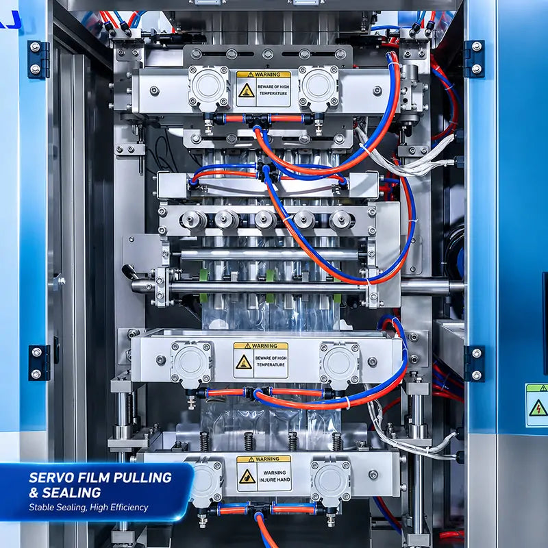 Automatic Multi Lane Mixed Spice Granule and Powder Sachet Filling and Sealing Machine