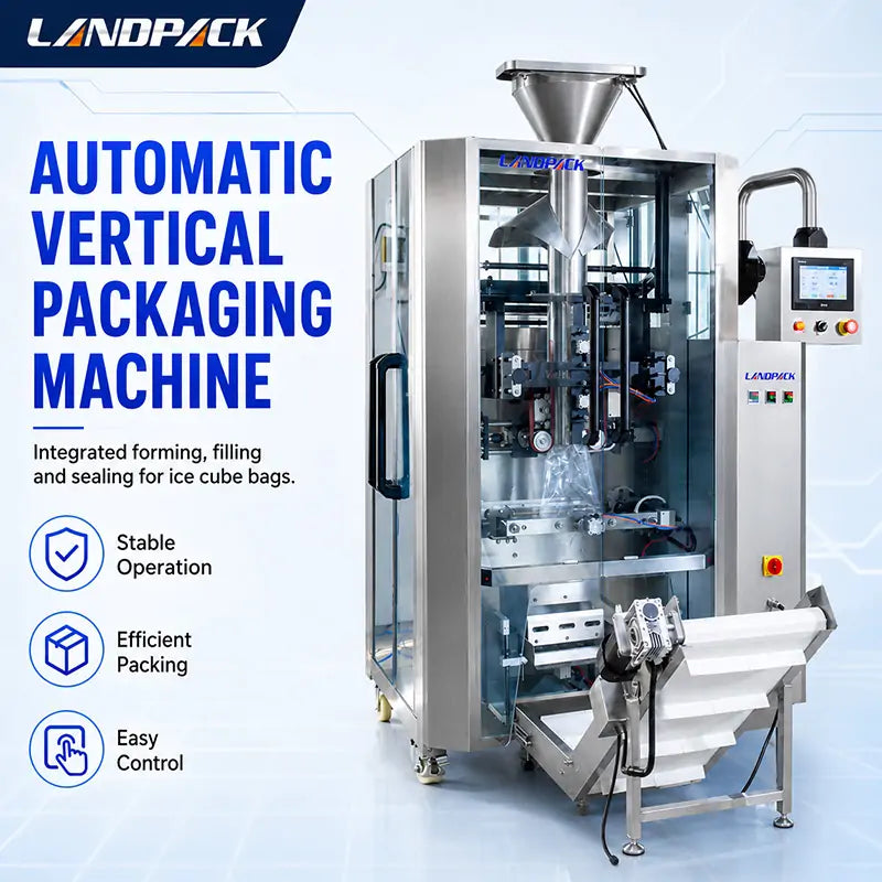 Automatic Ice Cube and Tube Ice VFFS Pouch Packing Machine