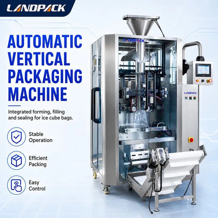 Automatic Ice Cube and Tube Ice VFFS Pouch Packing Machine