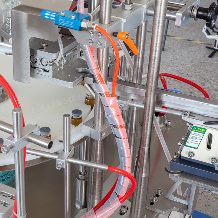 Tabletop Vial Filling And Capping Machine For Pharma Drug