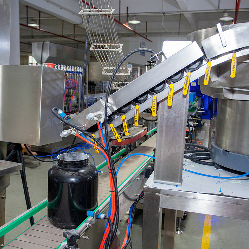 Automatic Double Head Protein Powder Bottle Filling Line Machine