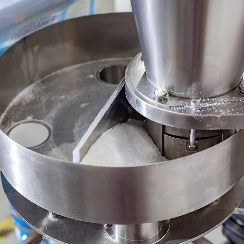 Automatic Detergent Powder Pouch Filling and Sealing Packing System with Four VFFS Machines