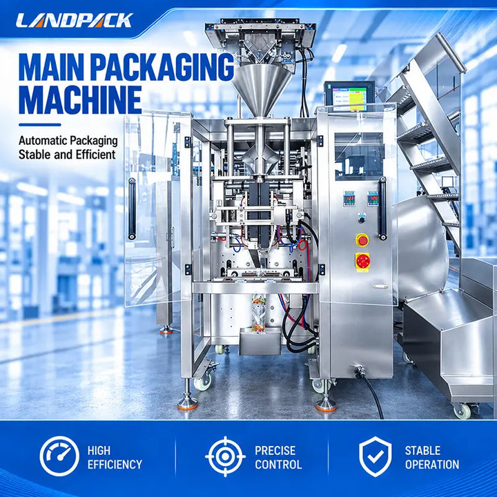 Automatic Candy Gummy Pouch Packing Machine with Multihead Weigher
