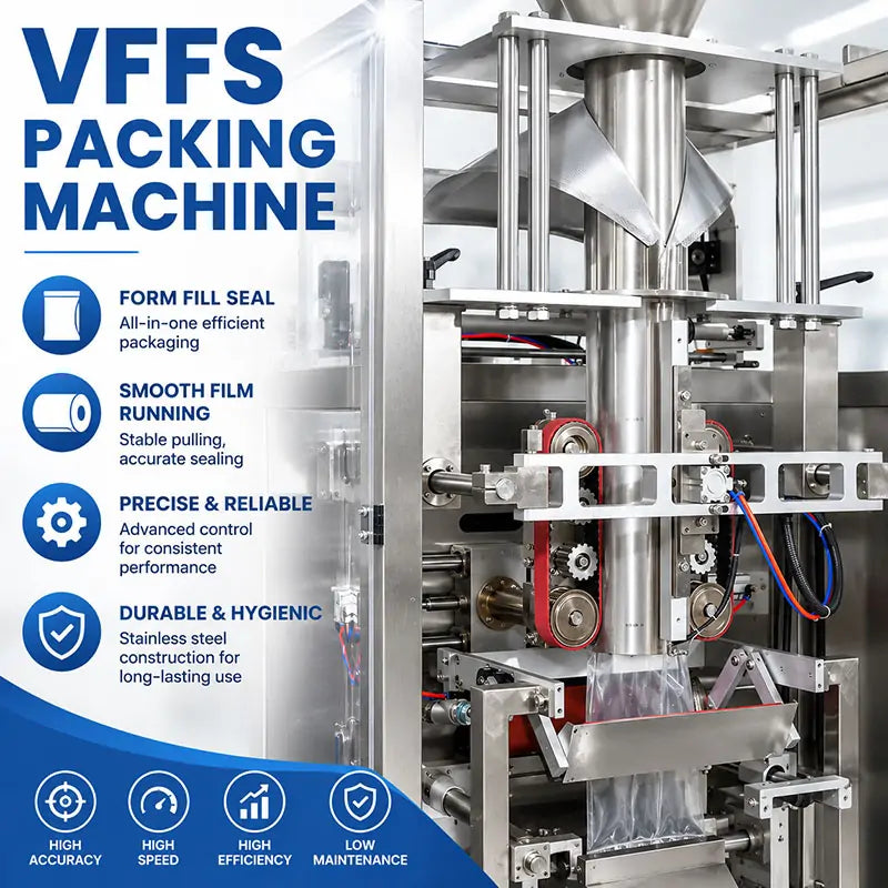 Automatic Ice Cube Vertical Weighing and Pouch Packing Machine