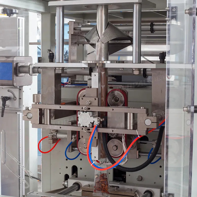 Automatic Cashew Nuts Packing Machine With Metal Detector And Laser Coder