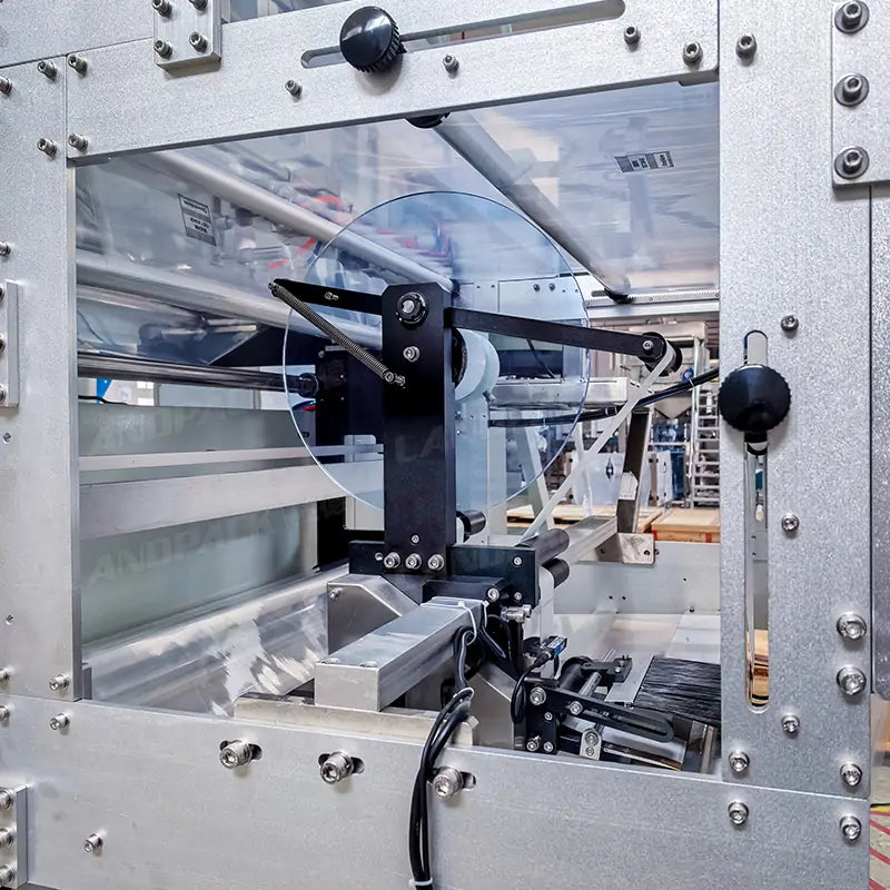 Automatic Granule Vertical Pouch Packing Machine with 14-Head Weigher, Labeling, Coding and Degassing Valve
