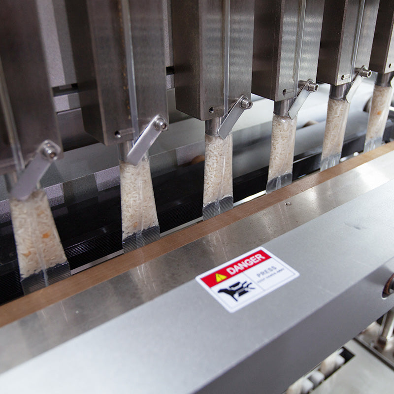 Automatic 6 Lane Desiccant Stick Bags Filling And Packing Machine