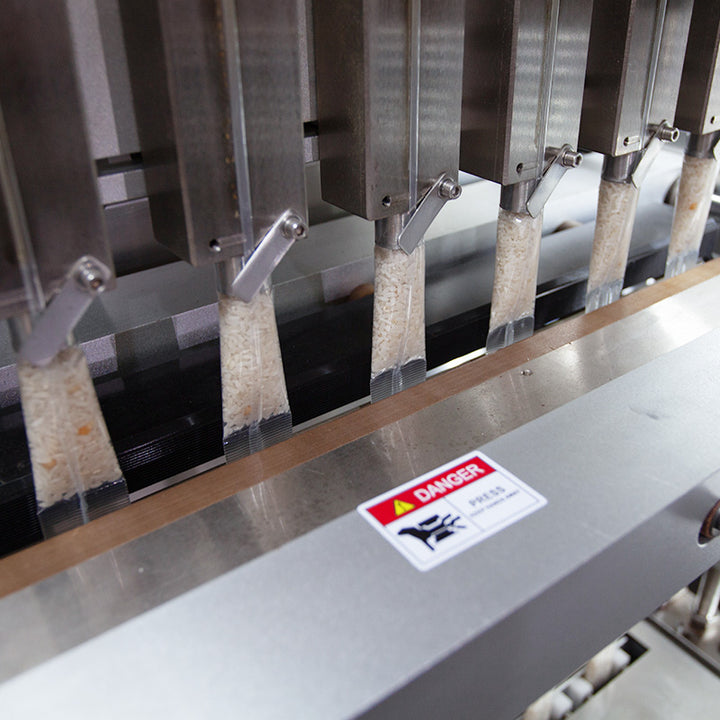Automatic 6 Lane Desiccant Stick Bags Filling And Packing Machine