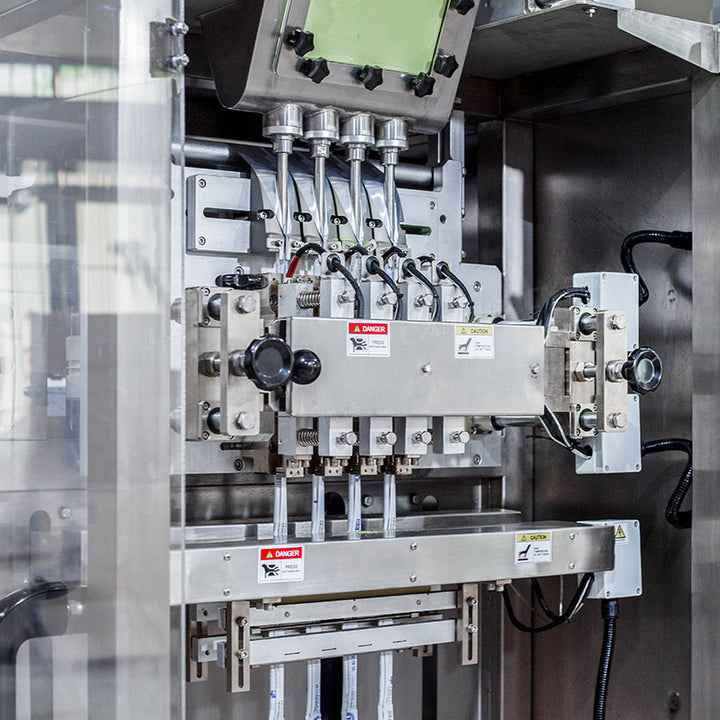 Automatic Multi Lane Collagen Protein Powder Stick Packing Machine With Screw Feeder