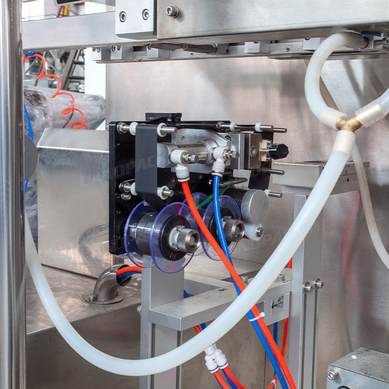 Horizontal Premade Spout Twin Pouch Filling Packing Machine （Powder + Liquid)